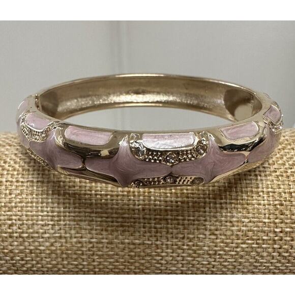 Sequin Nordstrom Colorful Mid-Thin Gold Tone Enamel Hinge Bangle $33 NWOT #13 - Picture 4 of 4